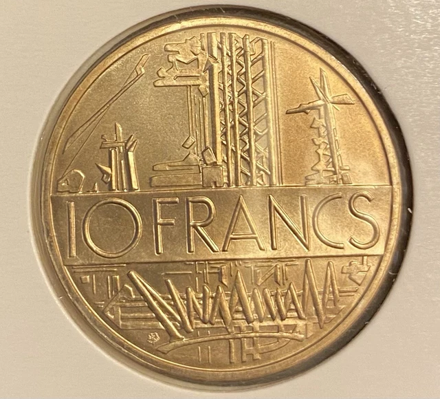 C08105 faux d'époque pour servir 10 francs génie 1992 pièce monnaie de