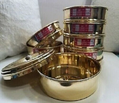 Brand New Brass Sieves Heavy Gauge Standard Test Set 5