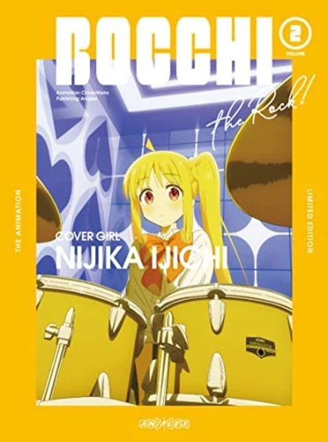 BOCCHI THE ROCK Vol.2 First Limited Edition Blu-ray  Soundtrack CD Booklet F/S