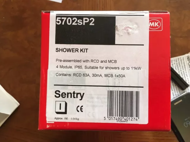 MK Sentry 5702sP2 Shower Kit (REDUCED TO CLEAR)