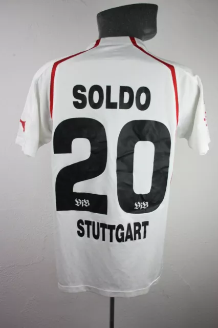 VFB Stuttgart 2004 2005 Soldo 20 Home Puma Football Shirt Trikot Mens Small F627