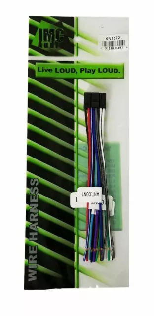 Wire Harness for Kenwood KDCX494 KDCX496 KDCX595 KDCX697 KDCX794 KDCX895