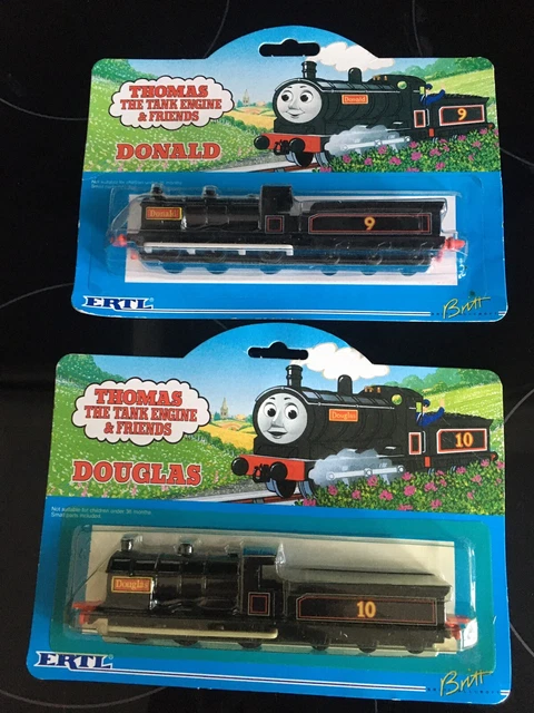 THOMAS THE TANK Engine ERTL DONALD AND DOUGLAS TRAINS DIECAST NEW ...