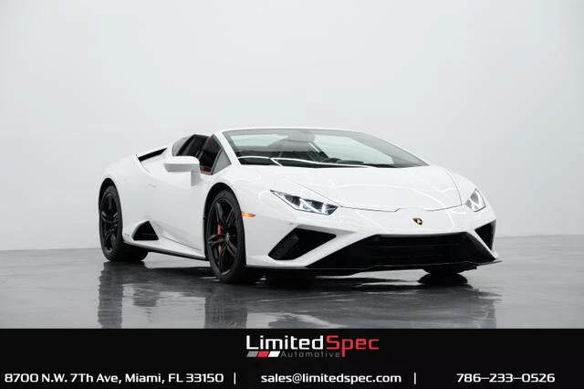 2021 Lamborghini Huracan EVO RWD Spyder Convertible 2D