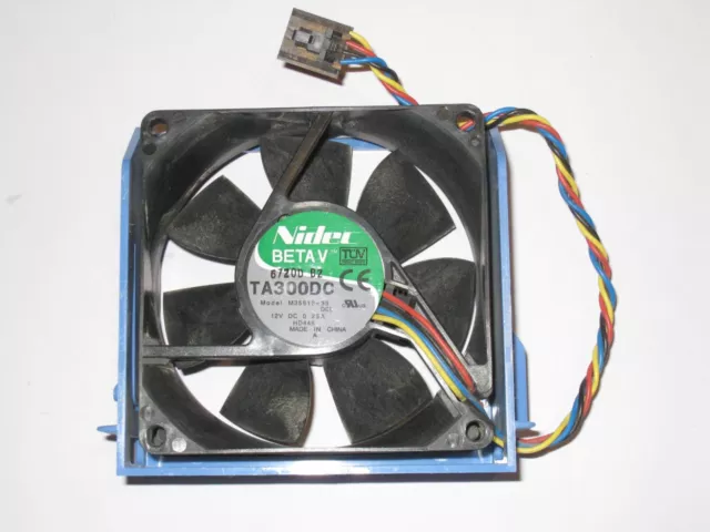 Dell CD674 HD445 Precision T7400 Nidec TA300DC Cooling Fan  | 4-Wire / 5-Pin