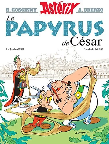 Asterix Le papyrus de Cesar (Les Aventures D'Asterix Le Gau... by Uderzo, Albert