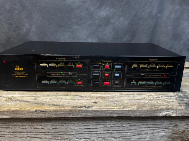 VINTAGE DBX DAV-600G Audio Video Program Route Selector $59.00