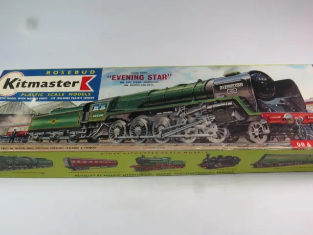 Vintage Kitmaster Oo / Ho Modélisme Ferroviaire Soirée Star Construit Peint