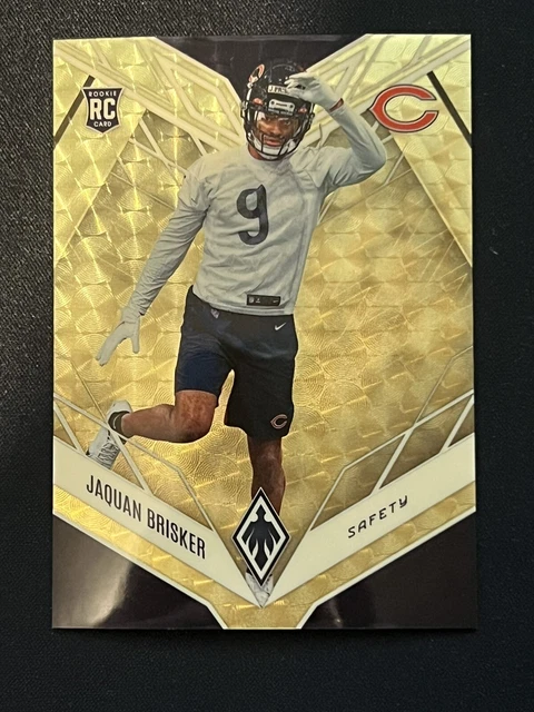 2022 Panini Phoenix Gold Vinyl Jaquan Brisker RC 1/1