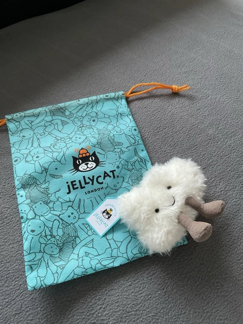 JELLYCAT AMUSABLE CLOUD BAG CHARM BRAND NEW WITH TAGS and DUST BAG £34. ...