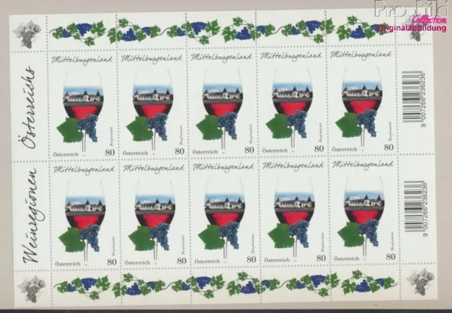 Briefmarken Österreich 2016 Mi 3279Klb Kleinbogen  postfrisch Arbeitswelt- (9860