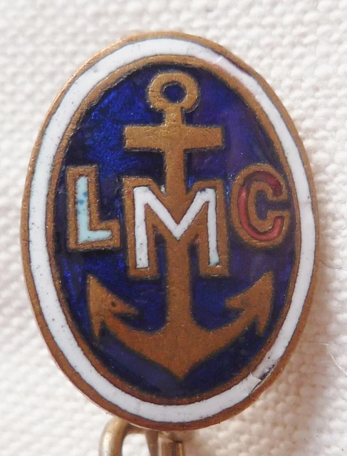 Insigne Ligue Maritime Et Coloniale - Pin's émaillé France - Occasion