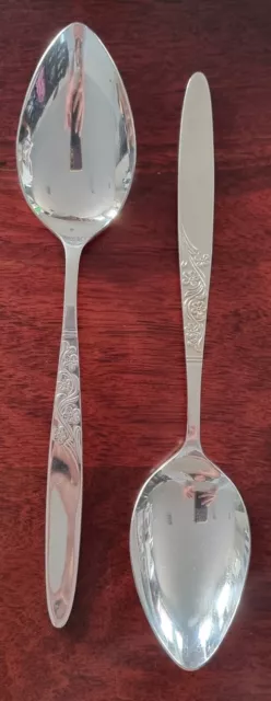 Vintage 1960's  Grosvenor Serving Spoons – Christine – Set of 2