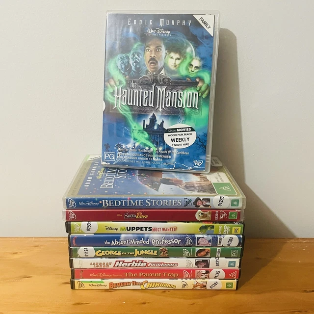 WALT DISNEY DVD Bundle X9 Non Animated Family Movies PAL4 11 41