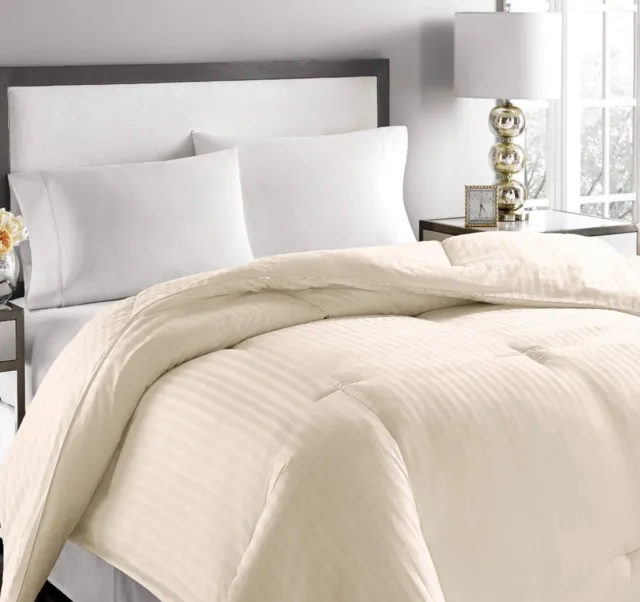 Blue Ridge Home Fashions Microfiber Embossed Oversized Down Comforter