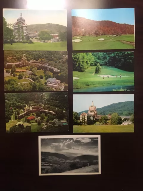 HOT SPRINGS VA HOMESTEAD & COTTAGES ANTIQUE POSTCARD - Lot Of 7