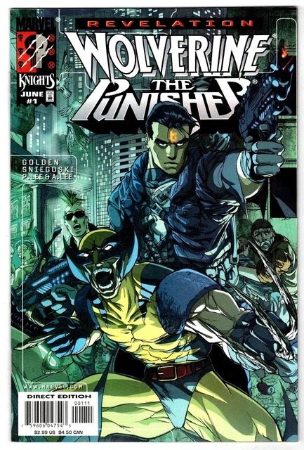 WOLVERINE / PUNISHER : REVELATION # 1 - - Marvel 1999 (vf) A