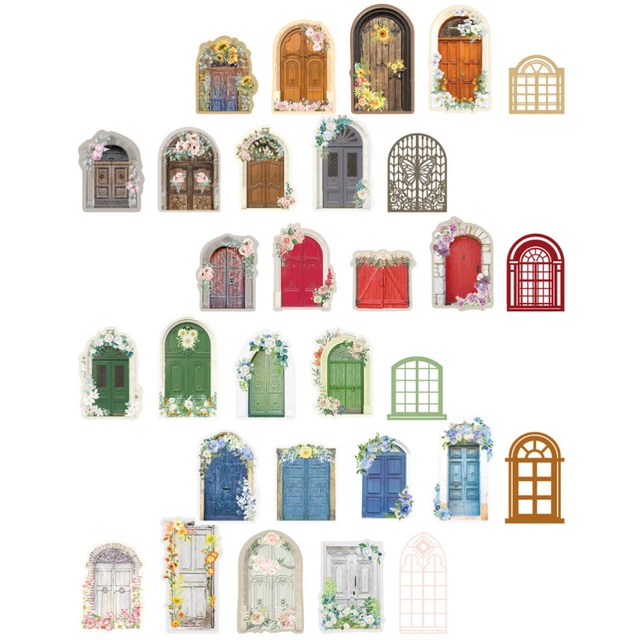 6 juegos de papel de fondo de diario Scrapbooking DIY Papers Craft DIY Papers