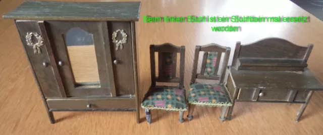 Holz-Möbel für die Puppenstube
