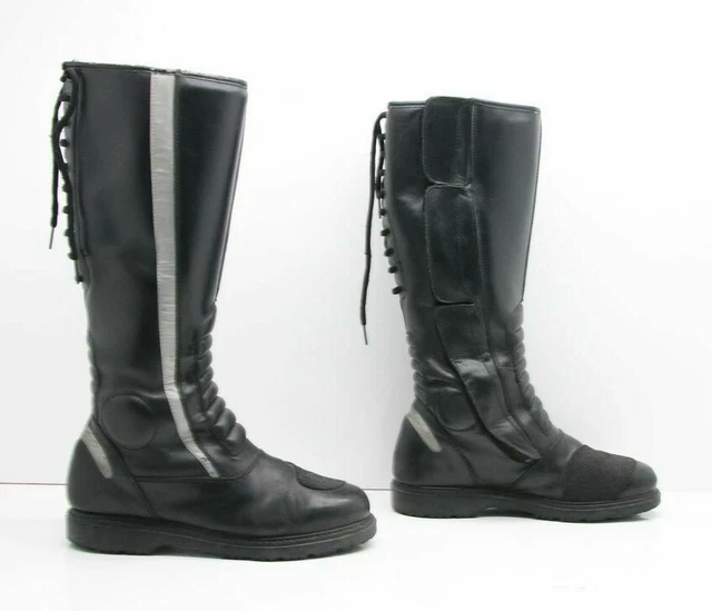 STIVALI MOTO MONTEBOVE tipo polizia usato EUR 41 neri STIVALE 265 EUR 62 99 PicClick IT