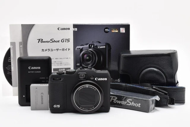 CANON POWERSHOT G15 Box Included Model 1918 £794.20 - PicClick UK