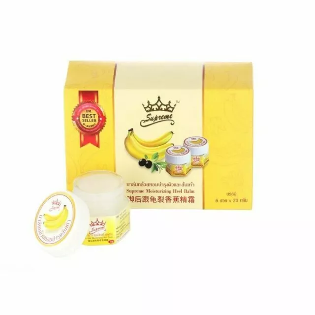 20 g. Supreme Natural Banana Moisturizing Balm Cracked Skin Heel Dry Skin Repair