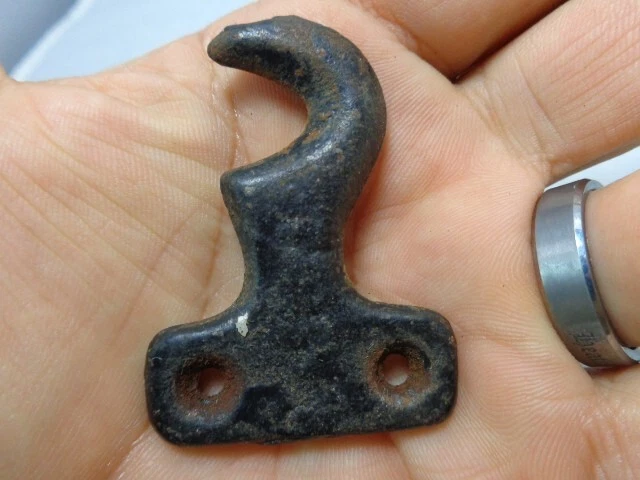 Gate Latch Catch Part, Antique Vintage Cast Iron