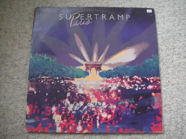 Supertramp - Paris 2xLP A&M Records - AMLM 66702 Holland 1980