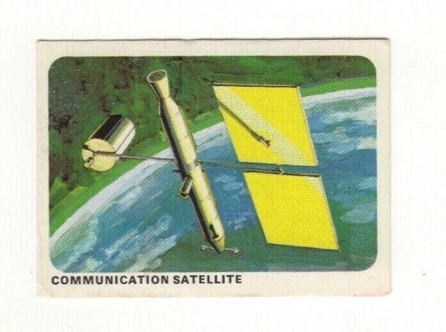 Sanitarium Australia Space Card #15 - Communication satellite