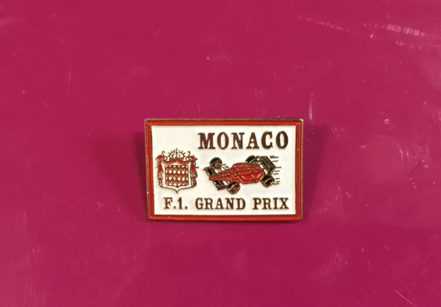 Broche Metal F1 Formule 1 Formula 1 Formel 1 Ferrari Grand Prix Monaco Rare