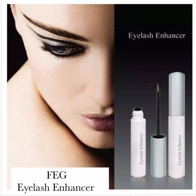 FEG Original 3ml EyeLash Enhancer Rapid Growth Serum Brush Liquid EyeLash Oil