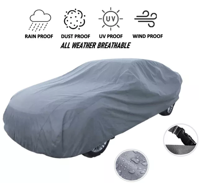 For Sedan Audi A3 A4 - Water Resistant Breathable Rain Dust UV Proof Car Cover