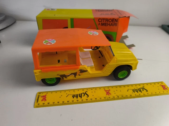 1/43 NOREV PLASTIQUE 137 citroen mehari jaune EUR 20,00 - FR