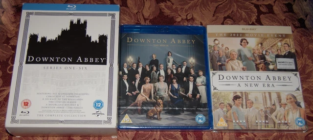 DOWNTON ABBEY COMPLETE Collection + 2X Movies Uk Region B Blu-Ray Fast ...