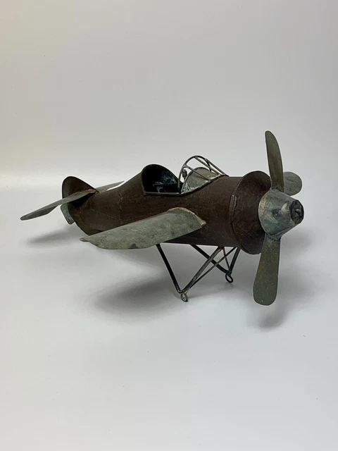 Avion En Tôle Messerschmitt ME BF 109 Nostalgie 41 Cm JS GartenDeko