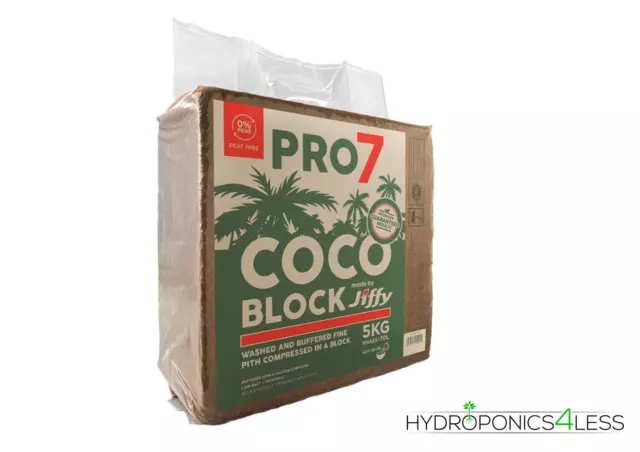 Jiffy 7 Coco Coir Grow 8L 70L Coir Brick Coconut Fibre Growing Media