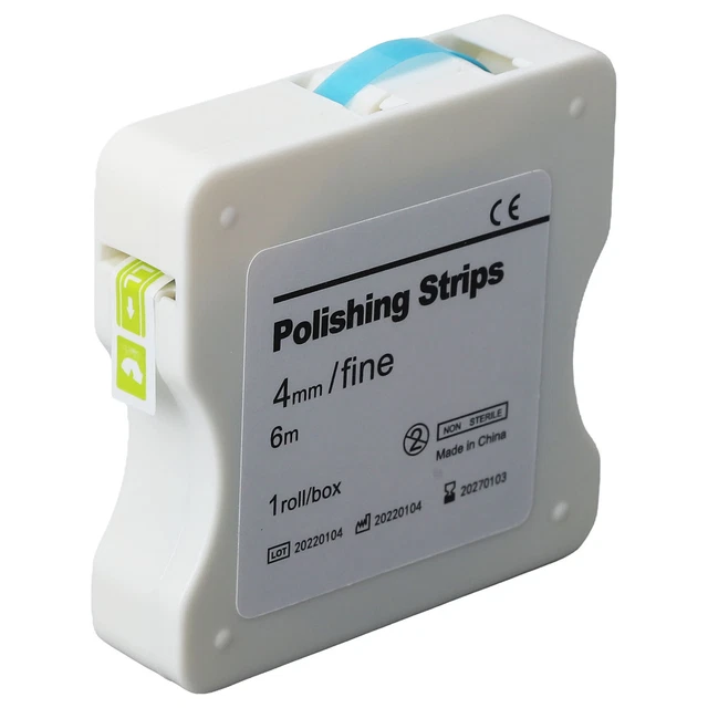 (bleu) Bande De Polissage Dentaire 4mm Résine Blanchissant Les Dents Bande RMM
