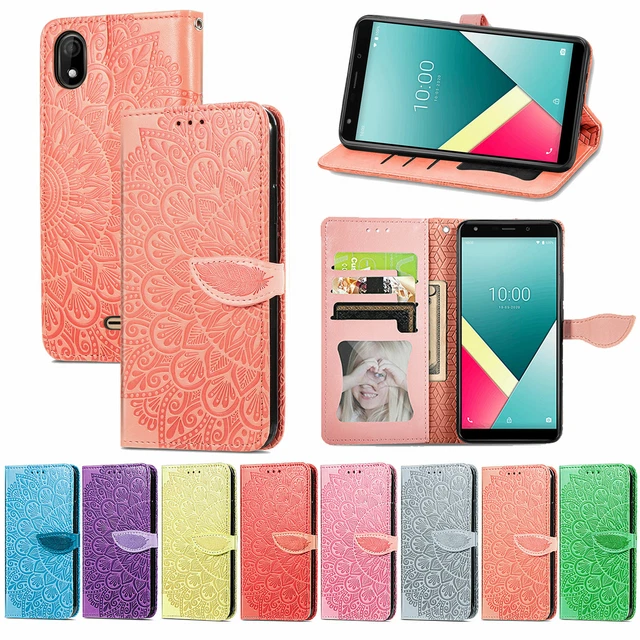 Embossing Leather Magnetic Wallet Case For Vivo S7/S10 X60 Y31S Y52S IQOO NEO 5G