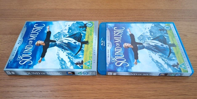 THE SOUND OF Music 45th Anniversary Edition 3-Disc Blu-ray + DVD [Like ...