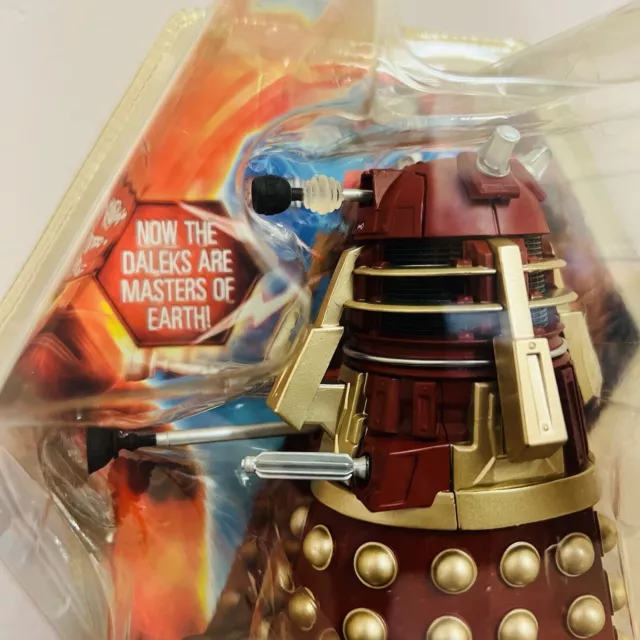 Doctor Who Red Radio Control Supreme Dalek Figure Brand New + Sealed VGC RARE 3