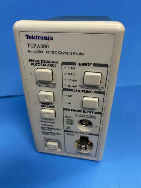 U Tektronix TCPA300 Current Probe Amplifier, DC-100 MHz