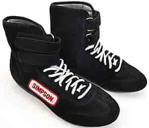Simpson 28140BK High-Top Driving Shoes