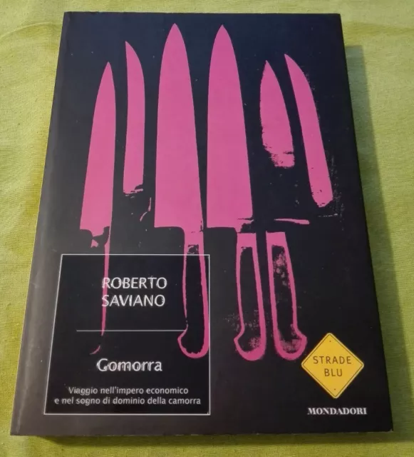 Gomorra, il primo libro di Roberto Saviano, Mondadori, ristampa 2011, come nuovo