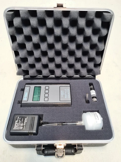 Met One Pacific Scientific 227A 0.5um 2ch Handheld Laser Particle Counter