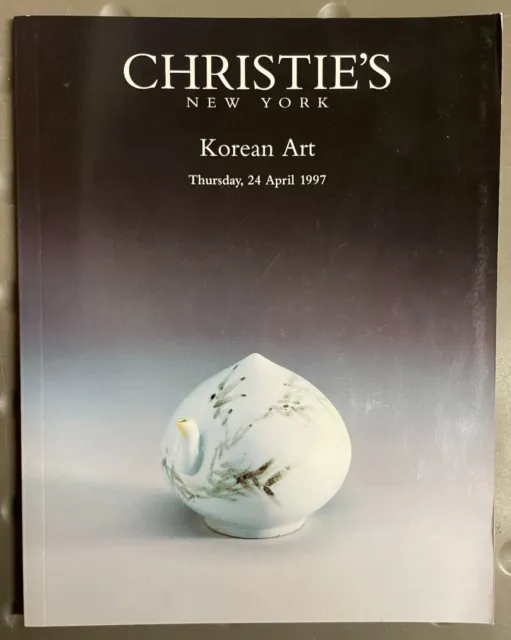Christie's Auction Catalog Korean Art 24 April 1997 Asian Oriental GR8 Reference