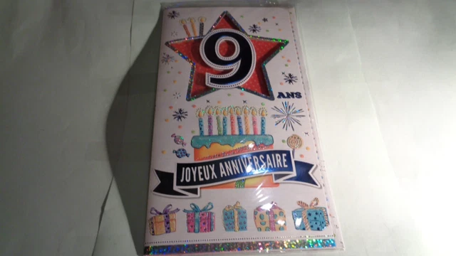 CARTE - JOYEUX Anniversaire - 40 Ans - Carte + Enveloppe - N°15 - Neuf S/Bl EUR 2,50 - FR