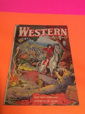 Western Bandit Trails #9 * Matt Baker Cover *. Scarce