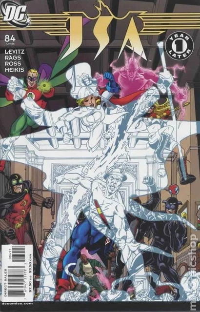 JSA #84 VG 2006 Stock Image Low Grade