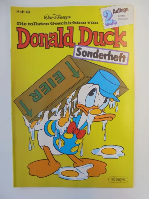 1x Comic Walt Disney - Donald Duck Sonderheft Nr. 40 (Zweitauflage) Zustand 1-2