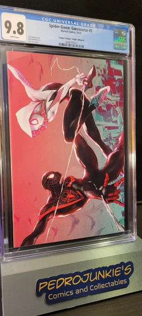 Spider-Gwen Gwenverse #5 Ivan Tao rare Exclusive Virgin Marvel 2022 CGC 9.8